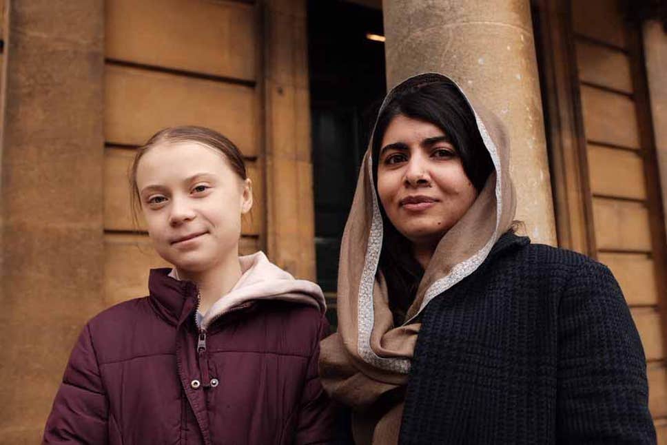 Greta Thunberg Meets Her Role Model Malala At The Oxford